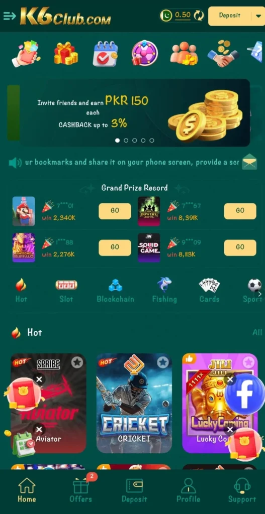 K7Club Game Download 